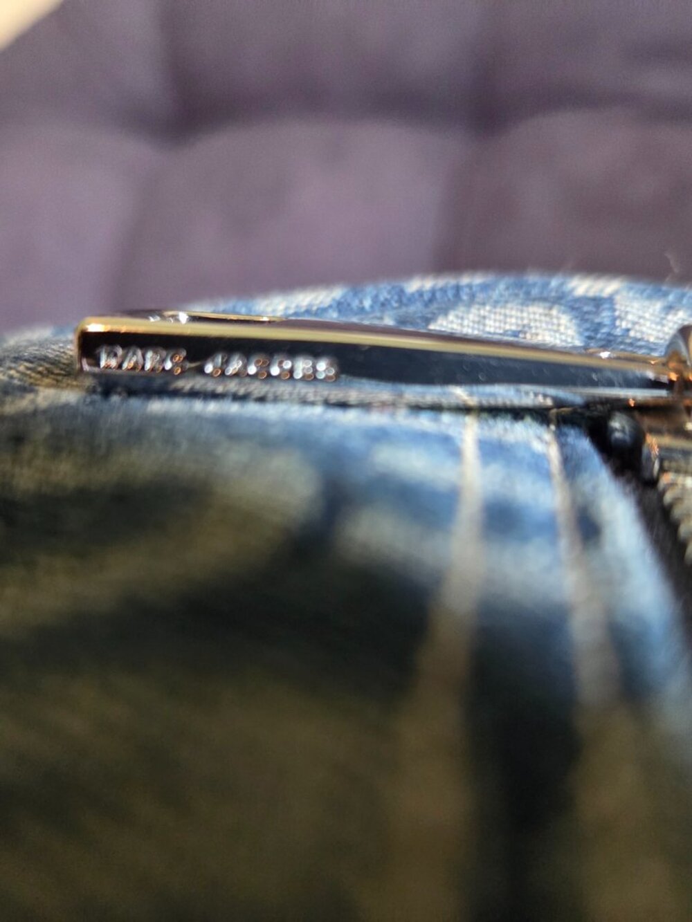 Marc Jacobs Denim (weathered denim look) Crossbody - Picture 7 of 8